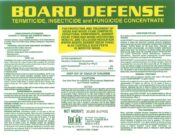 BOARD DEFENSE(BORATE TREATMENT)